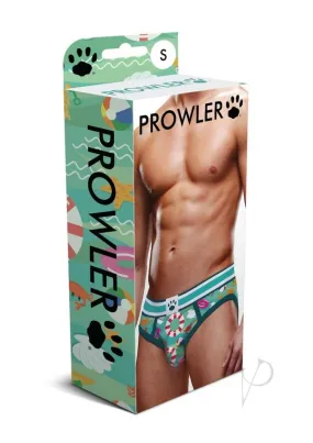 Prowler Beach Open Br Lg Aqua Ss22(disc)