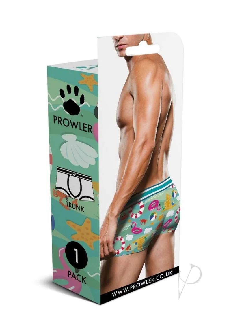 Prowler Beach Trunk Lg Aqua Ss22(disc)