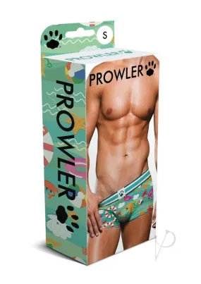 Prowler Beach Trunk Md Aqua Ss22(disc)