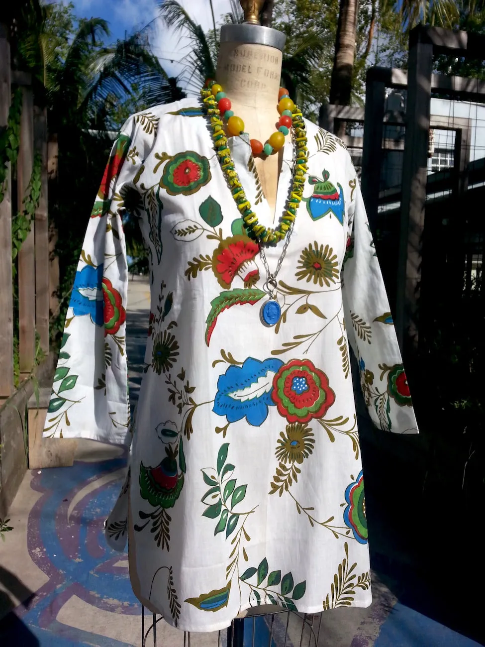 Raja Cotton Tunic Tapisserie