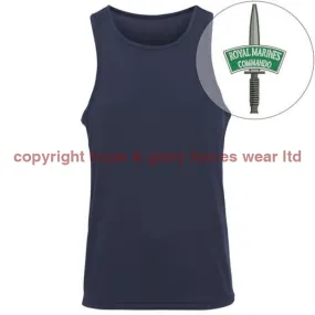 Royal Marine Commando Embroidered Sports Vest