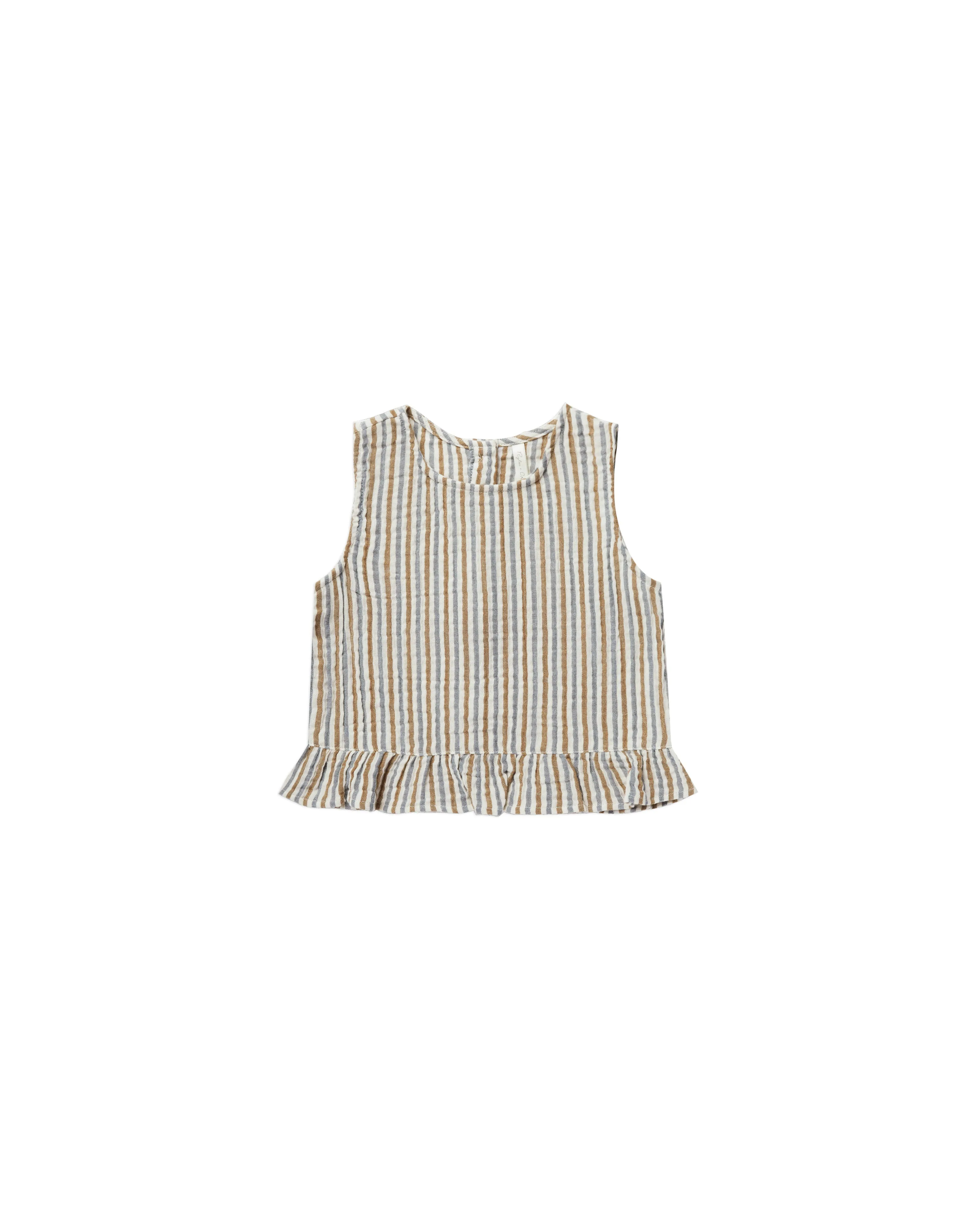 Rylee   Cru Oceanside Top | Nautical Stripe