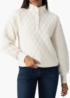 Sanctuary Clothing Quilted Button Up Popover