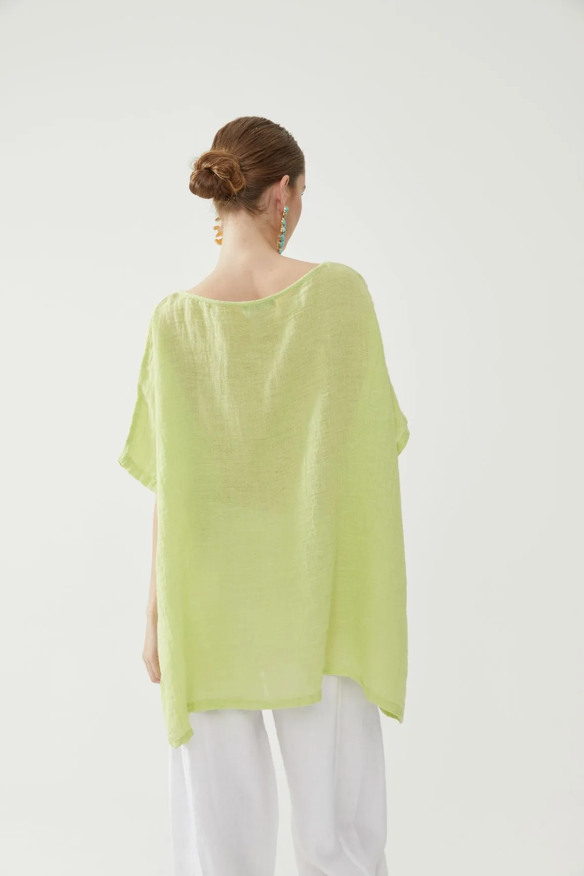 Short Gauze Lime