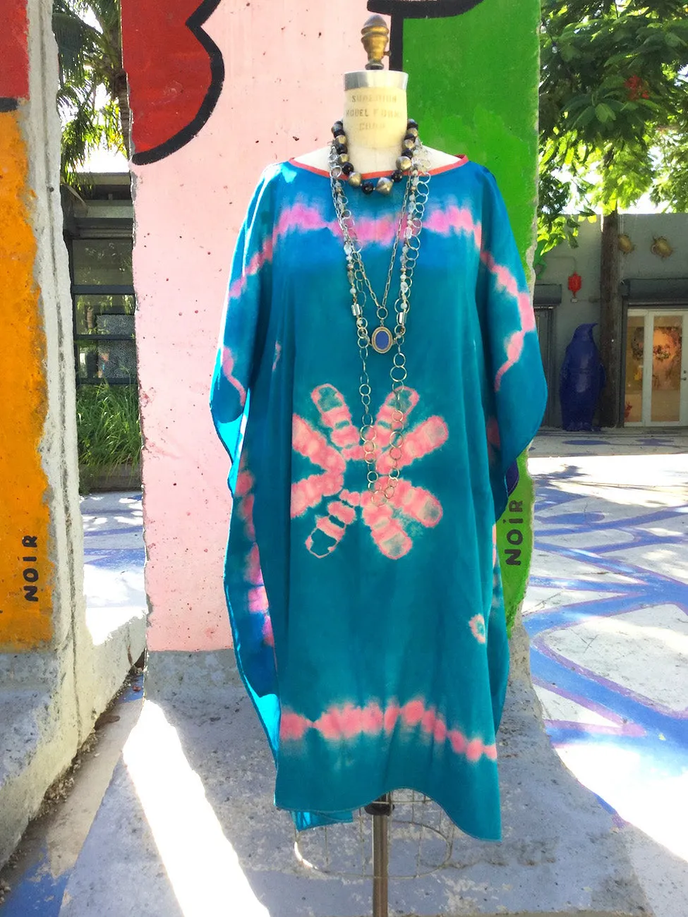 Silk Caftan Almost Famous Collection - Miami Vice