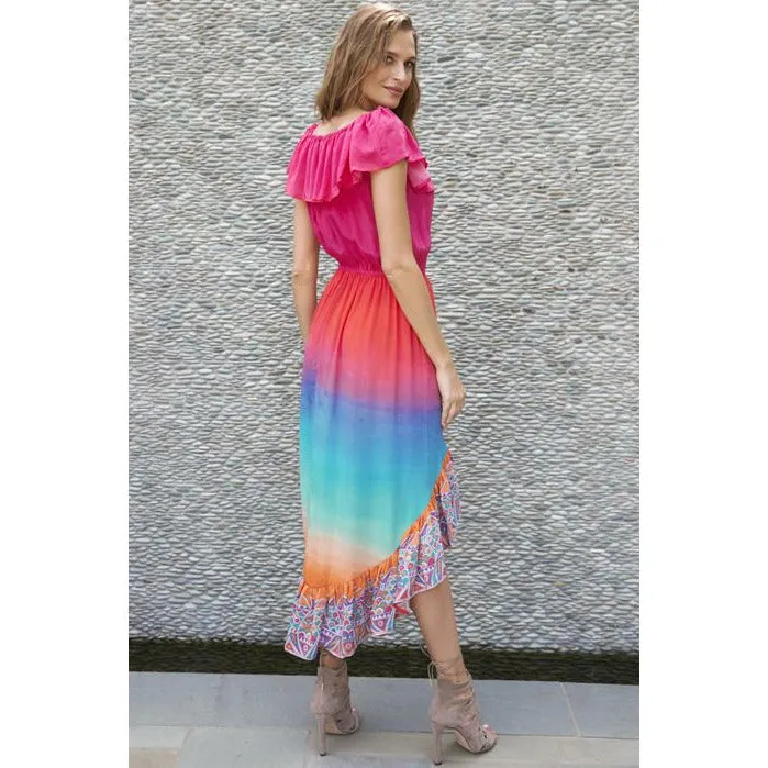 Silk Ibiza Midi Dress