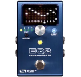 Source Audio EQ2 Programmable and MIDI Controllable Equaliser Pedal