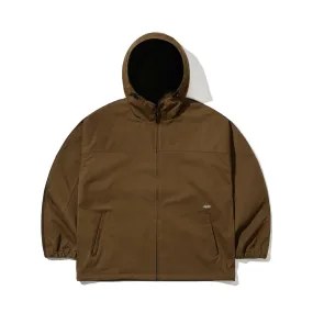 SP LINE HOODED JACKET BROWN