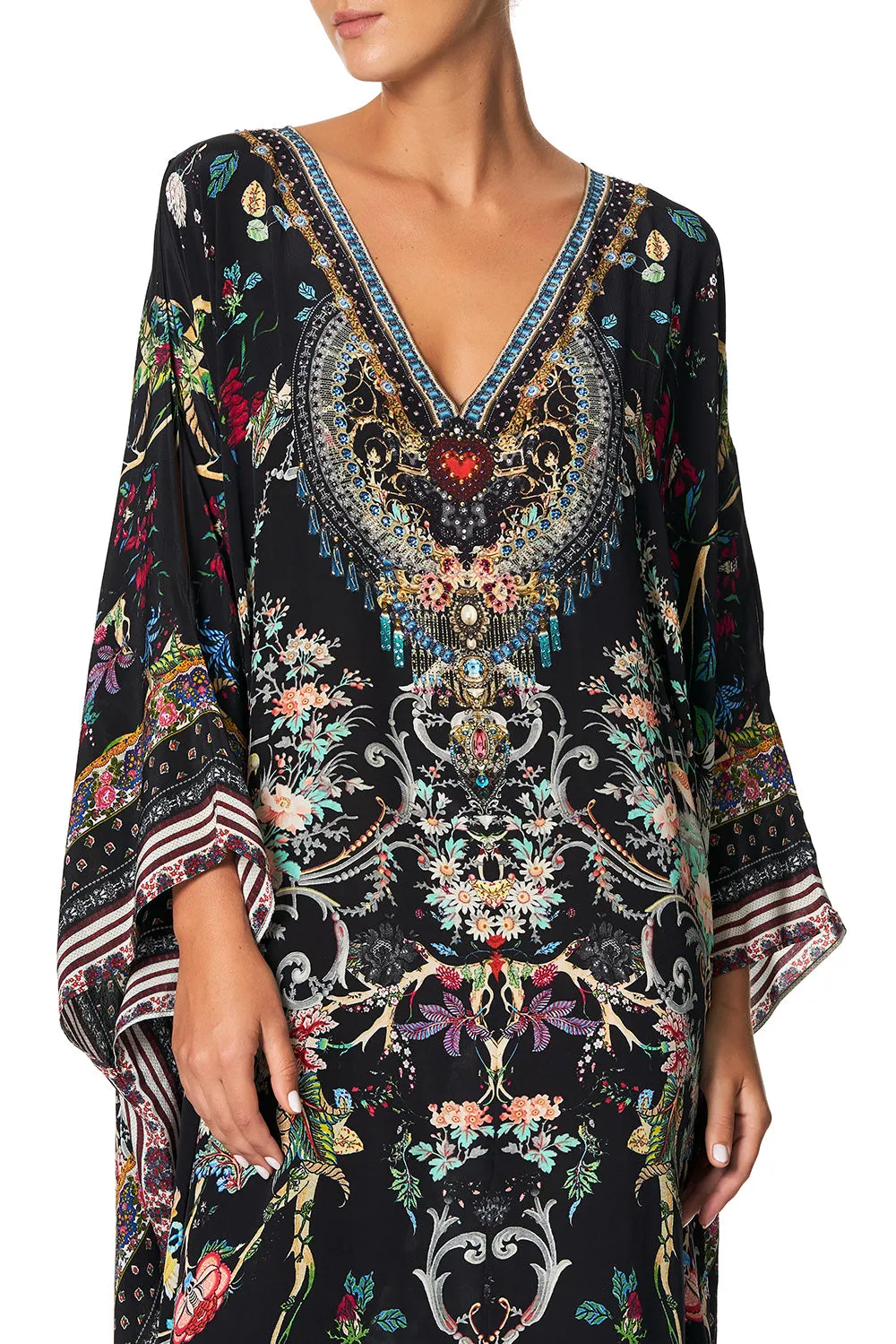 SPLIT FRONT & SLEEVE KAFTAN HAUTE PROVINCIAL