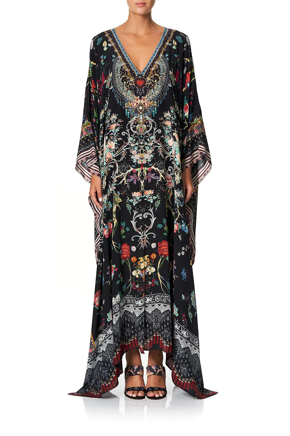 SPLIT FRONT & SLEEVE KAFTAN HAUTE PROVINCIAL