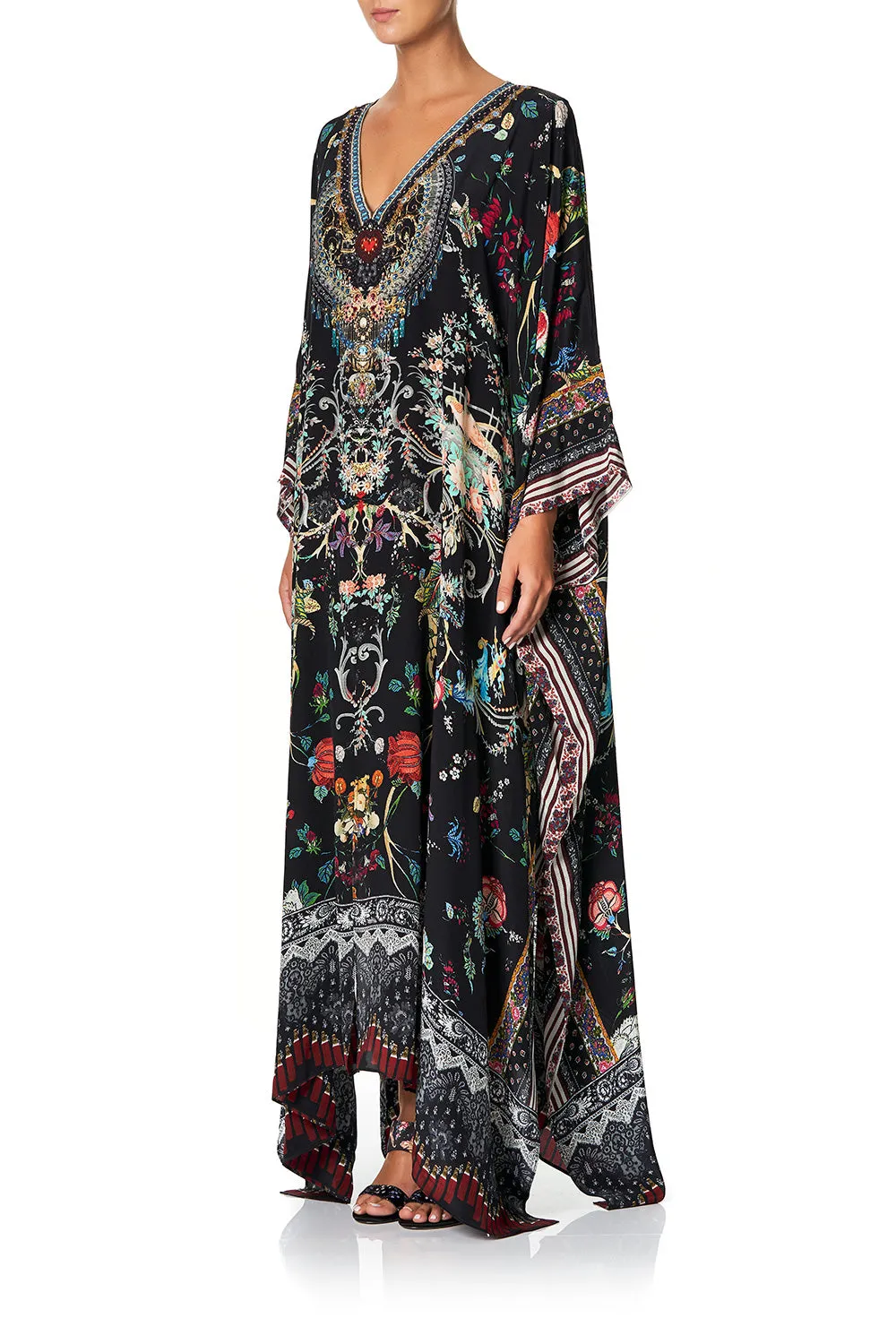 SPLIT FRONT & SLEEVE KAFTAN HAUTE PROVINCIAL