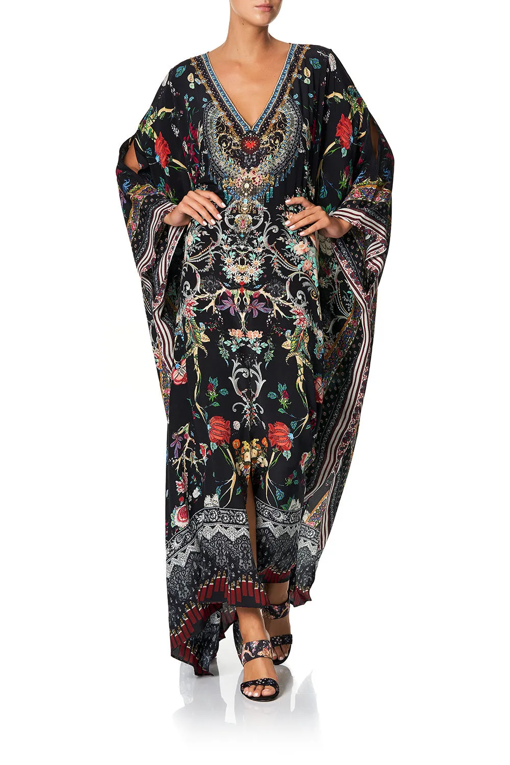 SPLIT FRONT & SLEEVE KAFTAN HAUTE PROVINCIAL