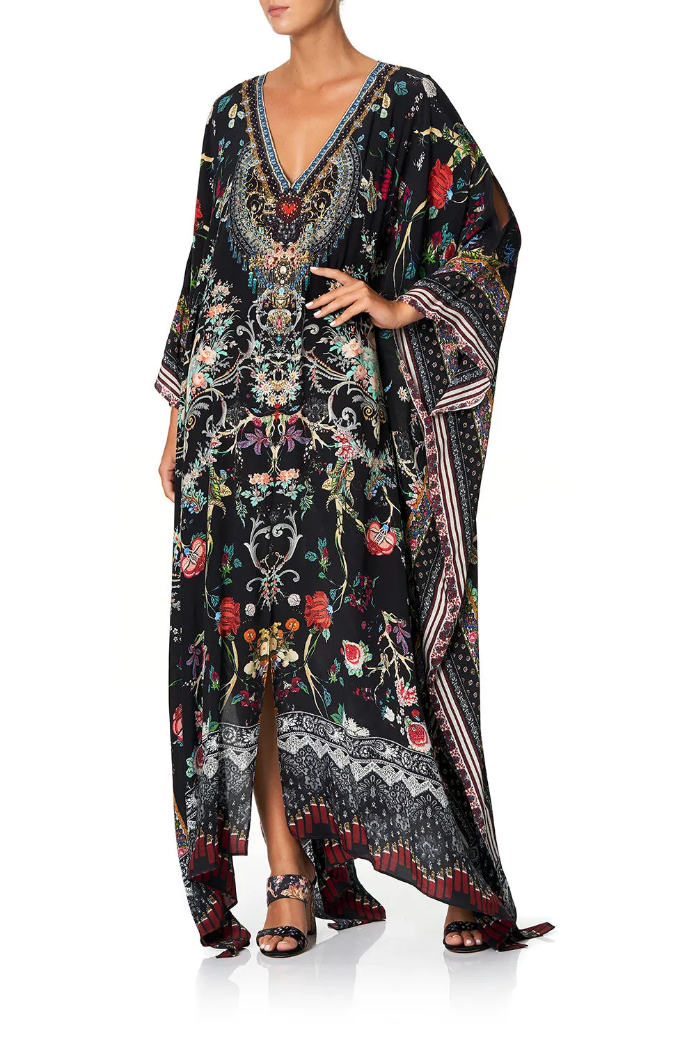 SPLIT FRONT & SLEEVE KAFTAN HAUTE PROVINCIAL