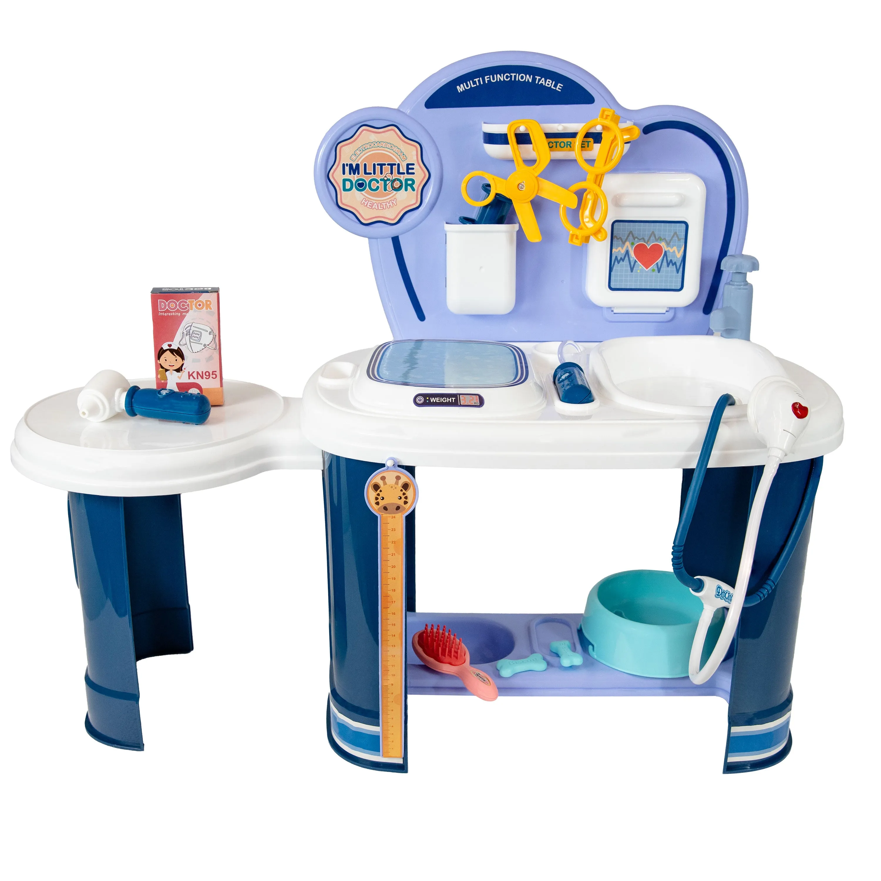 Sunnydaze Little Doctor Pretend Vet Playset for Kids with Accessories