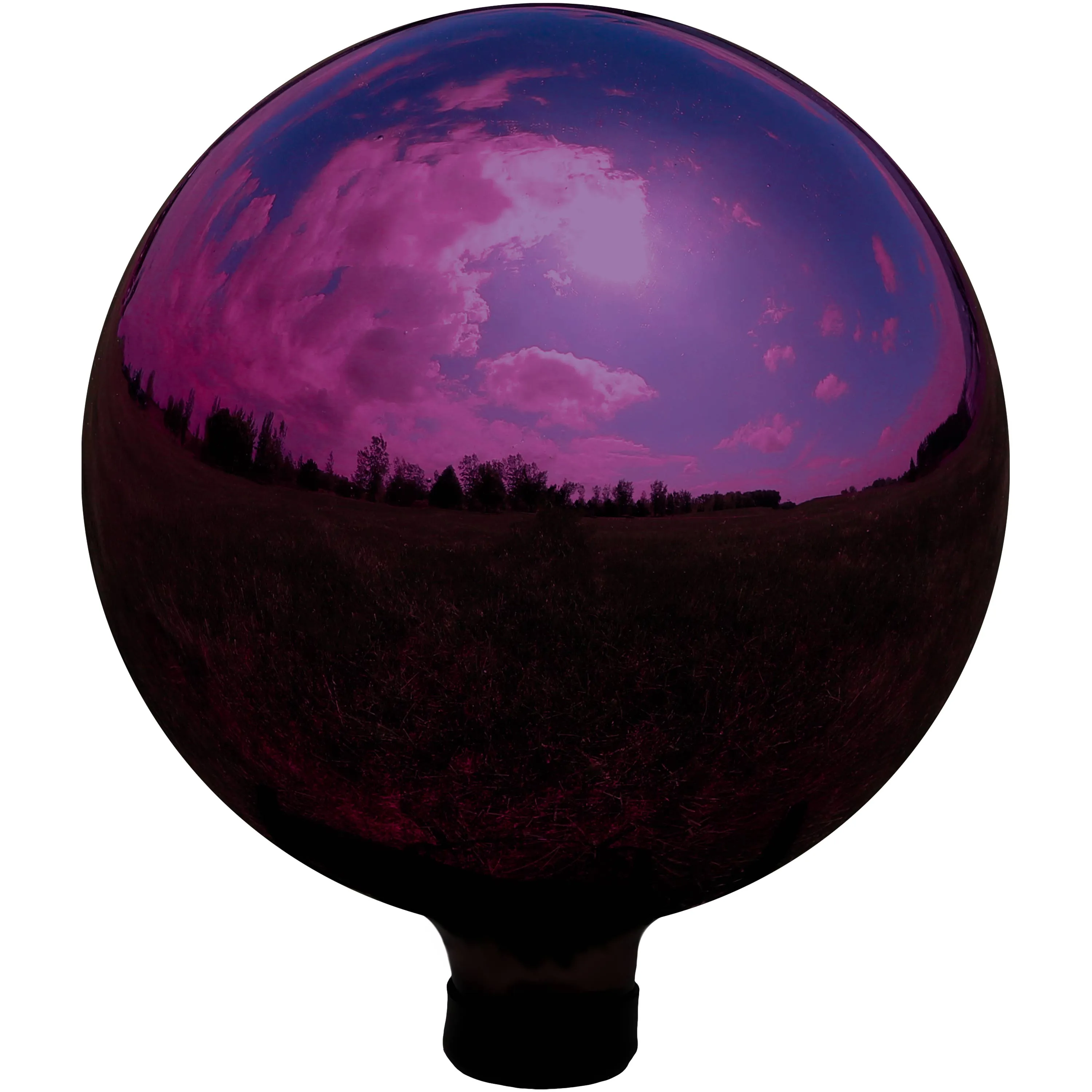 Sunnydaze Mirrored Glass Gazing Globe - 10"