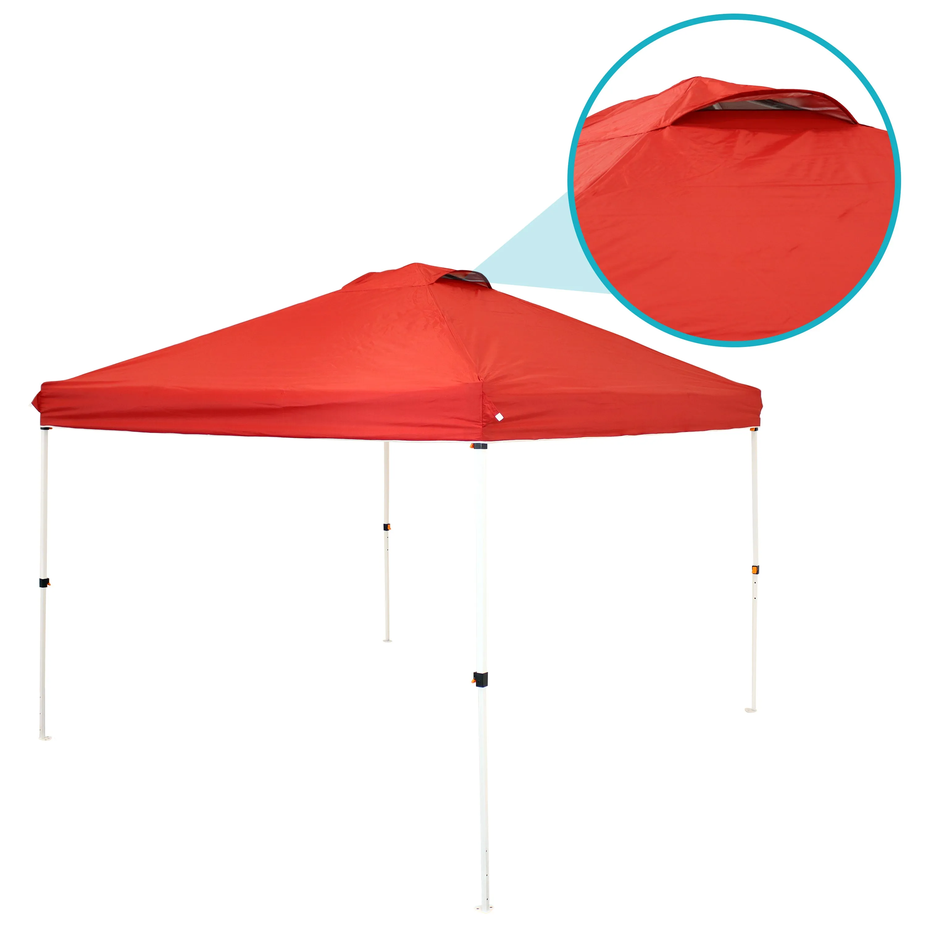 Sunnydaze Premium Pop-Up Canopy with Rolling Carry Bag and Sandbags