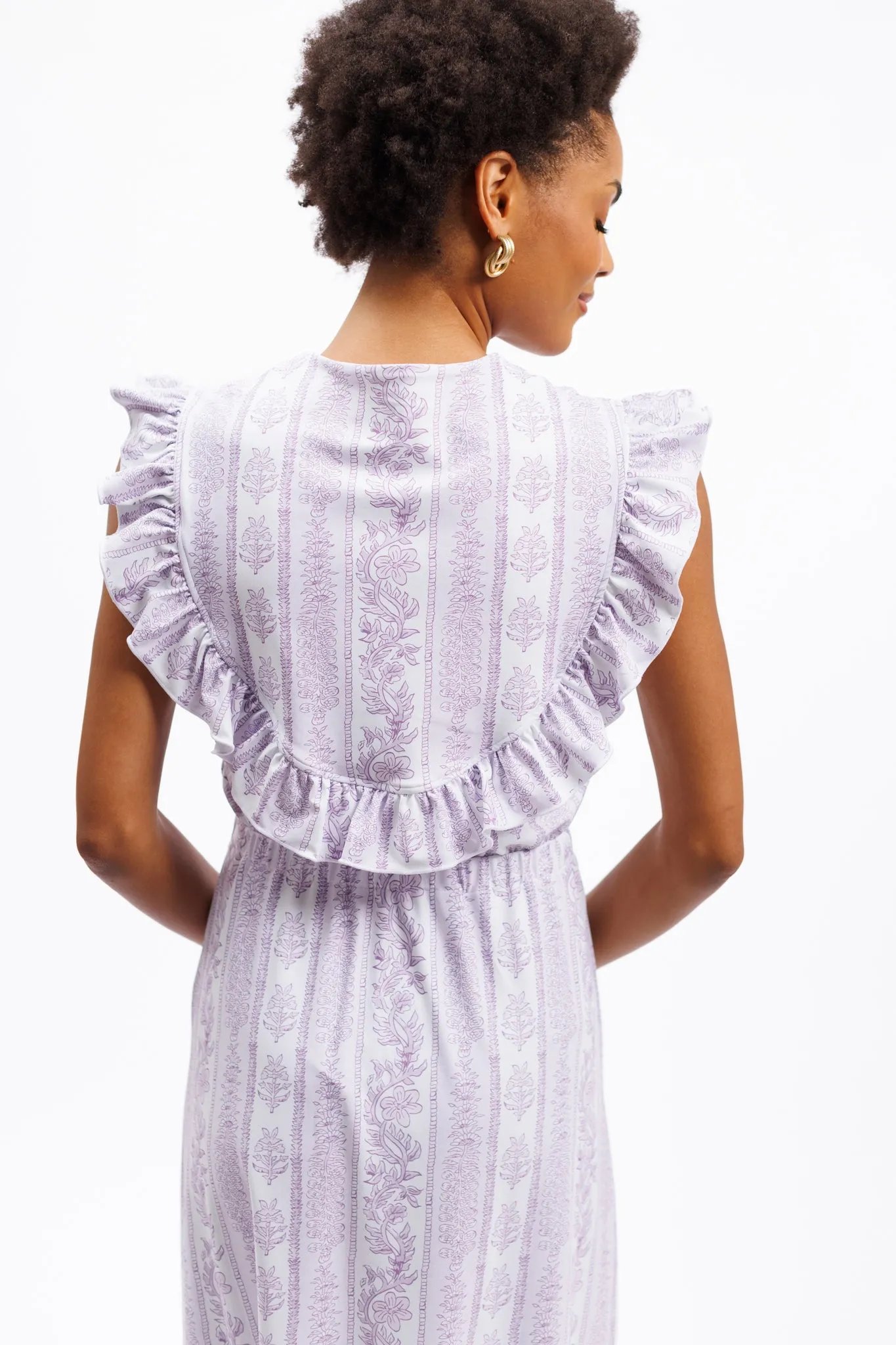 The Loretta Dress - Lavender Haze