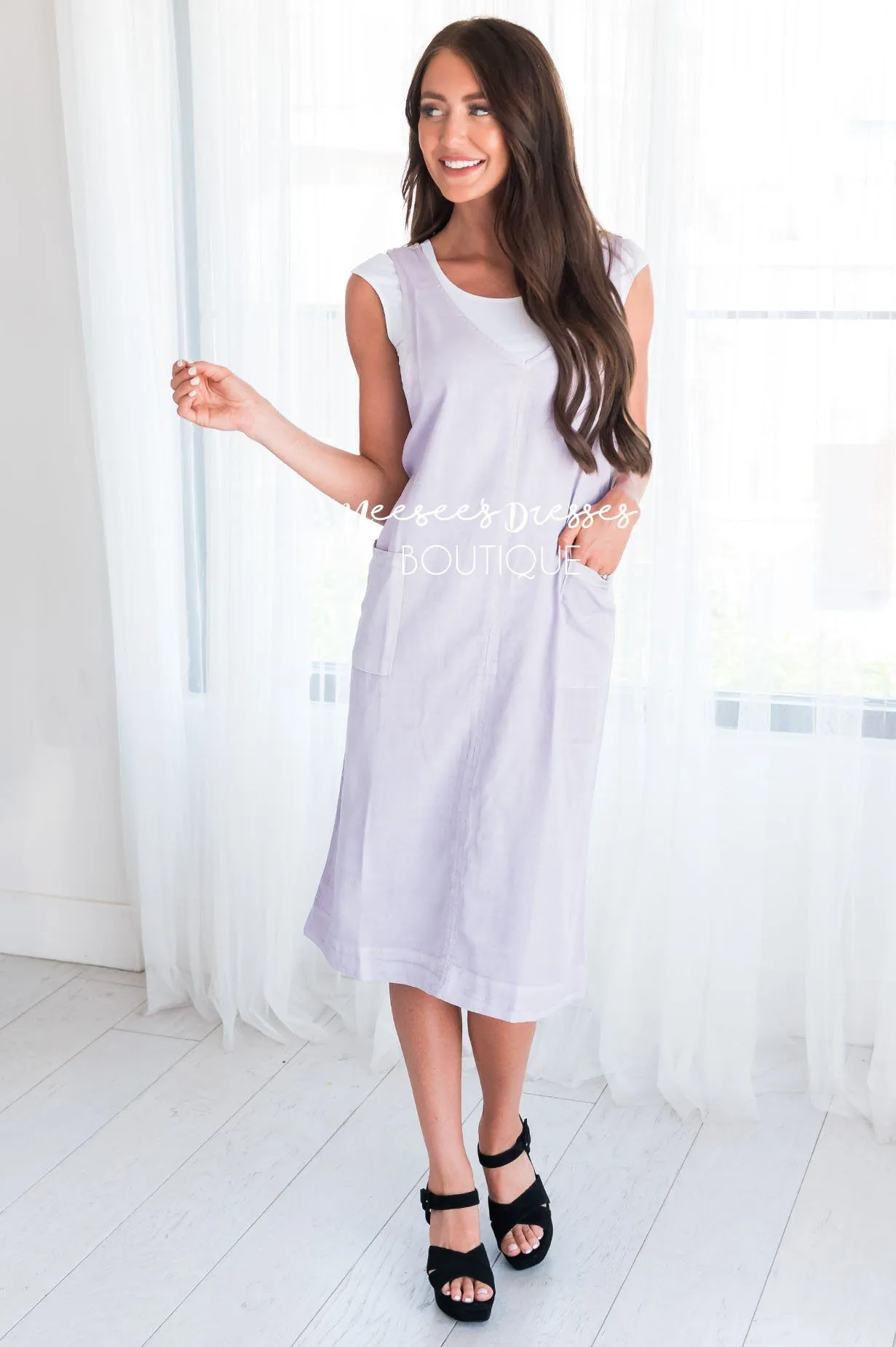 The Violeta Overall Dress