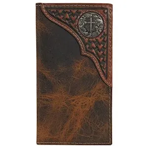 Trenditions Justin Men's Junior Rodeo Toole Yoke Concho Wallet