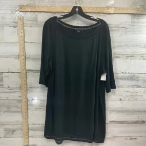 Tunic Short Sleeve By J. Jill In Black, Size: Xl