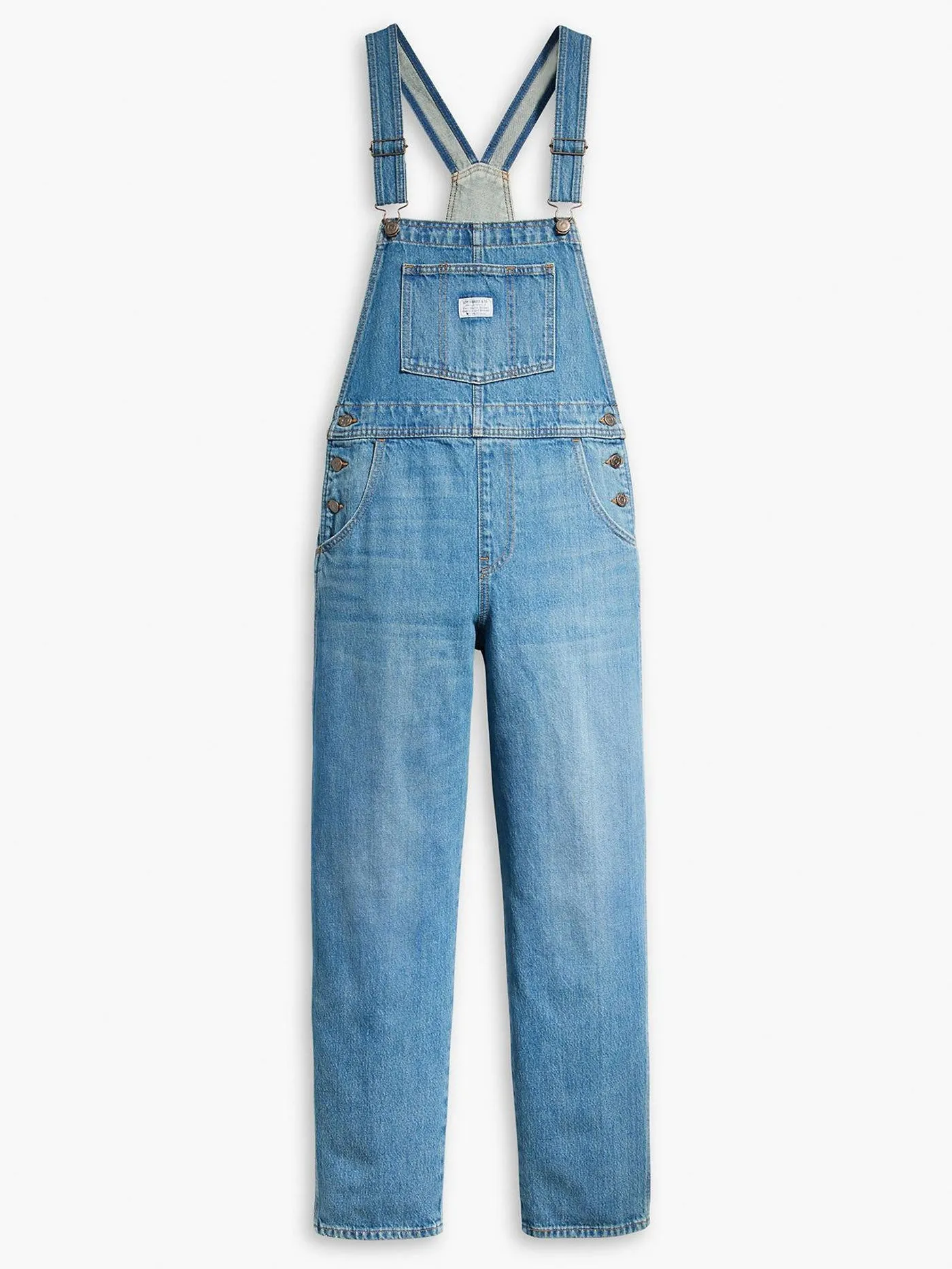 Vintage Overall Fresh Persepctive Jeans