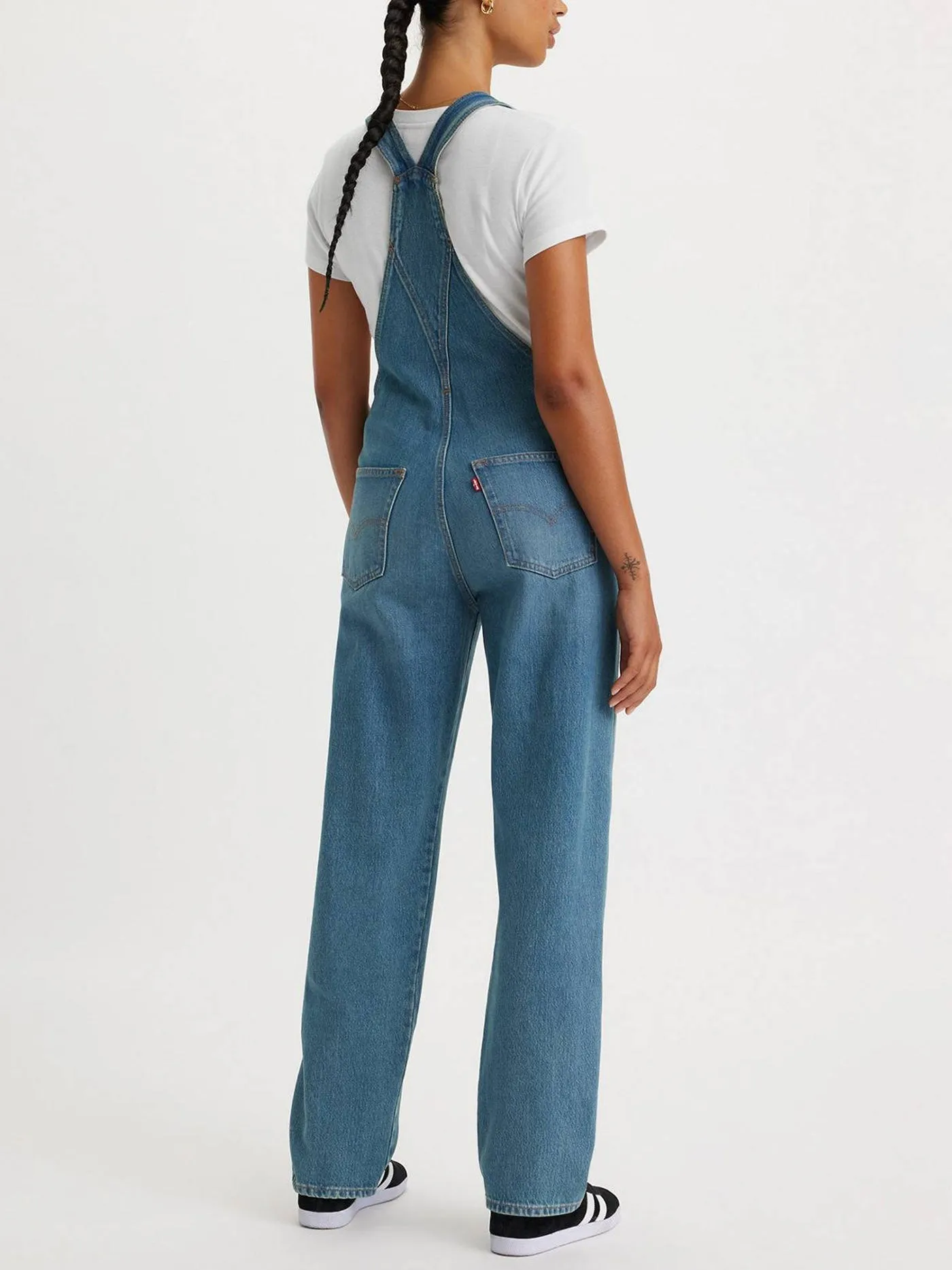 Vintage Overall Fresh Persepctive Jeans