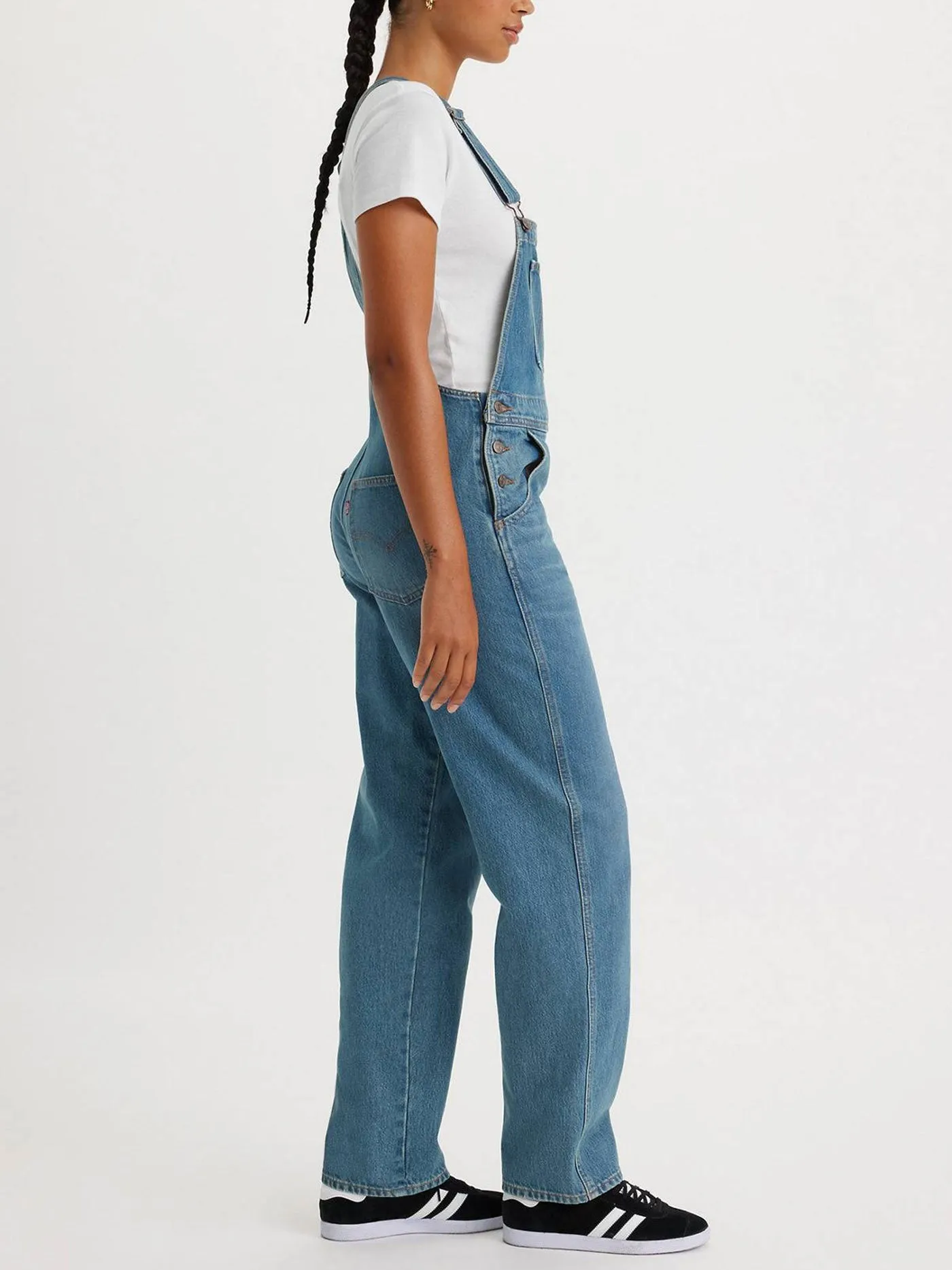 Vintage Overall Fresh Persepctive Jeans