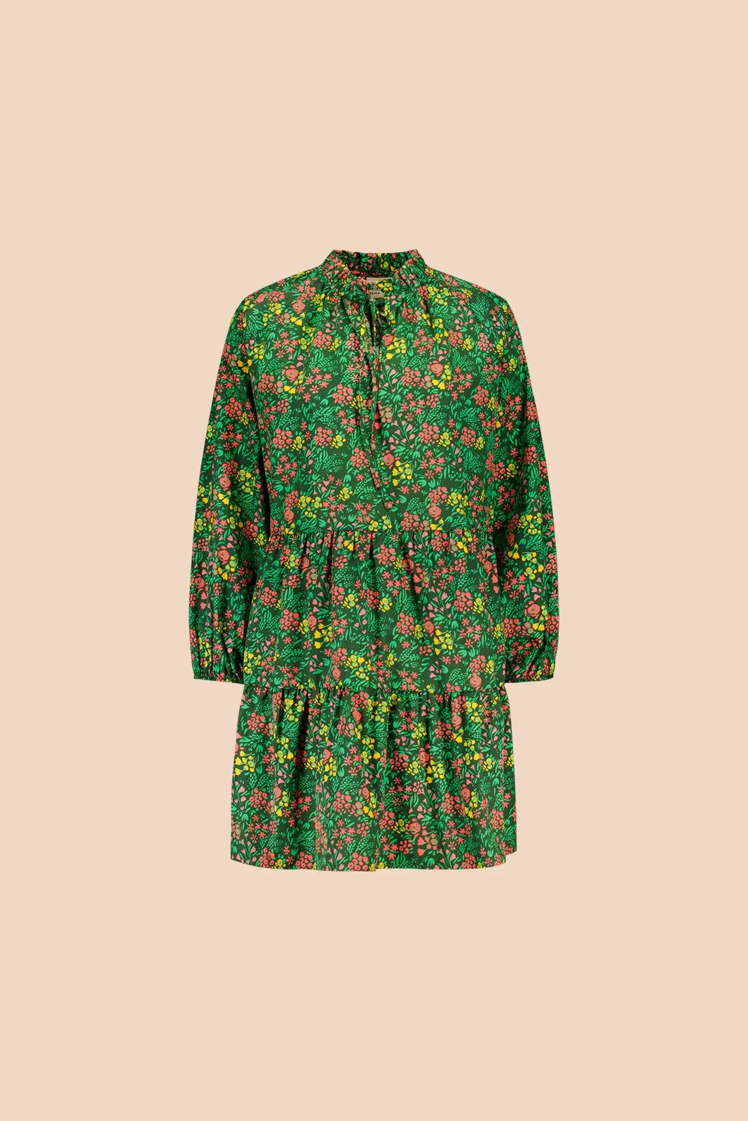 Voluminous Tunic, Green Meadow