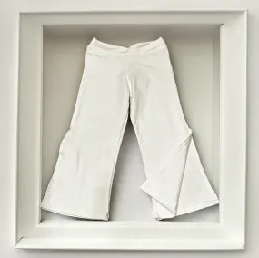 White Flare Pants