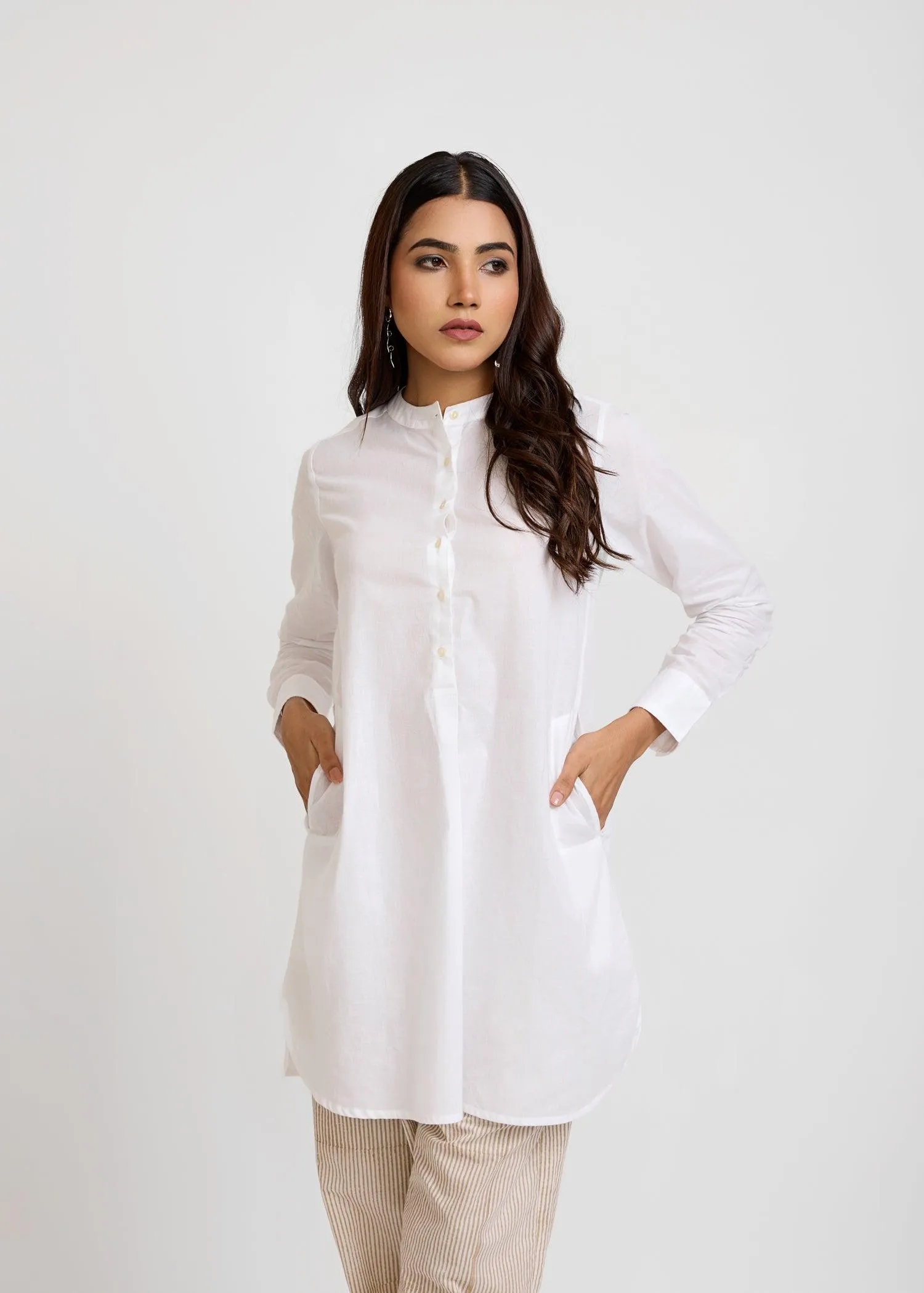 White Summer Tunic