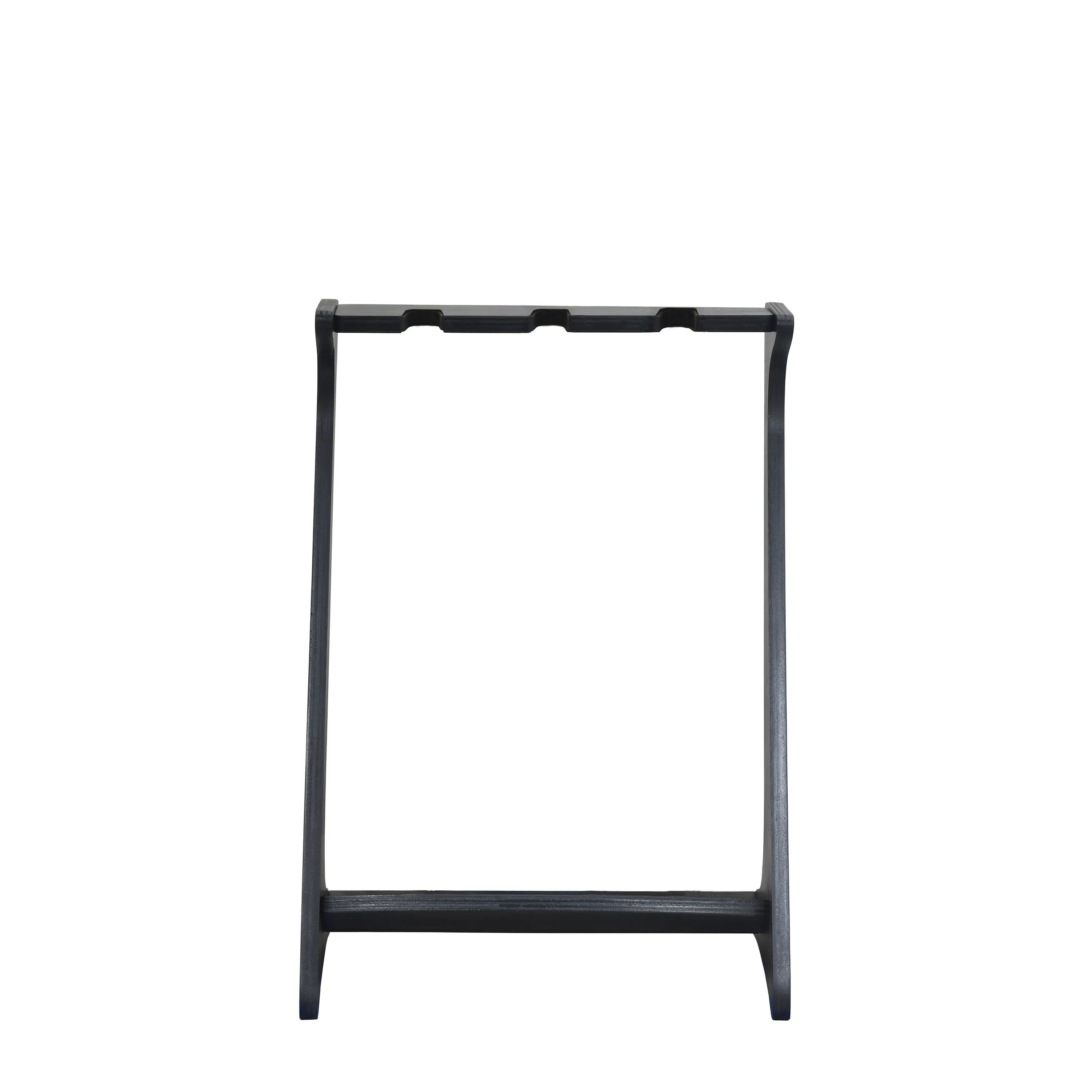 Wooden 3 Guitar Stand - Black